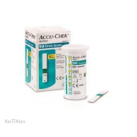 Accu Chek Active 25 bandelettes de test de la glycémie