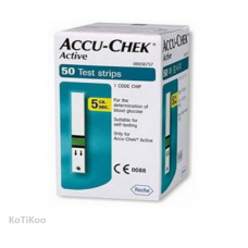 Accu Chek Active 50 bandelettes de test de la glycémie